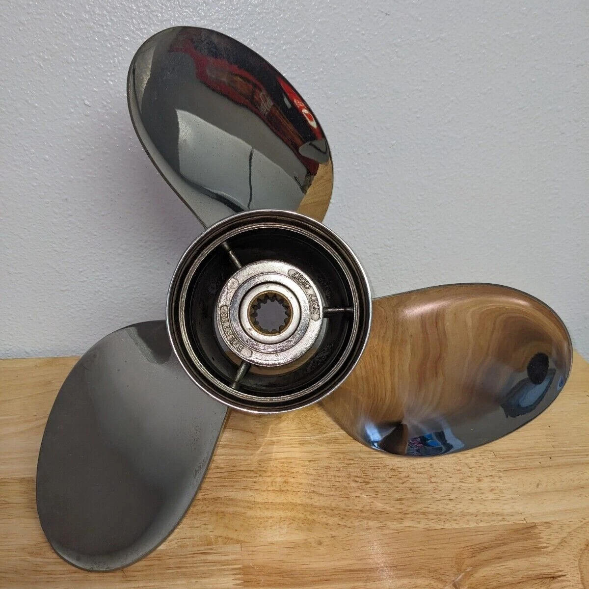 stiletto stainless steel propeller